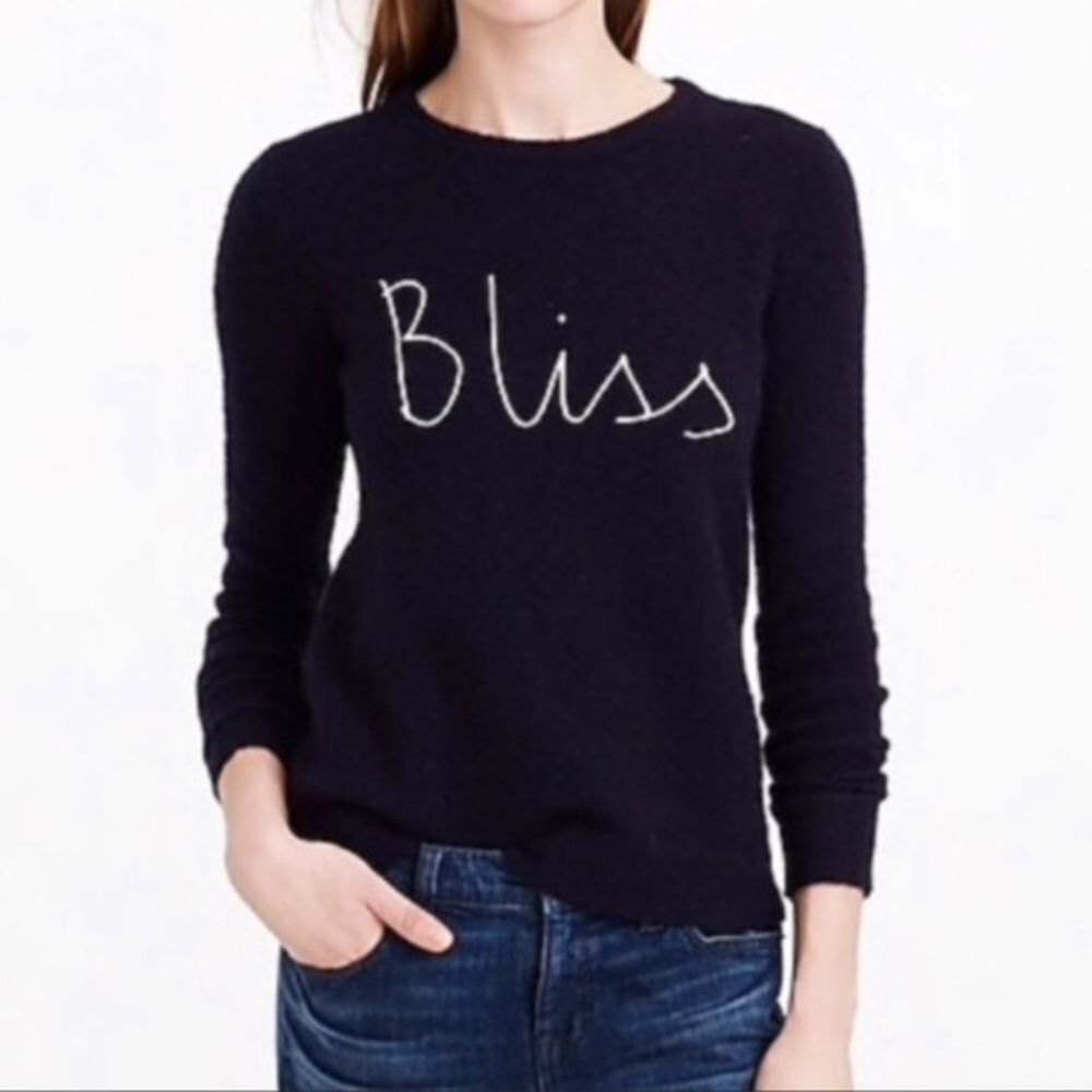 Hugo Guinness for J.Crew Bliss Navy Sweater S